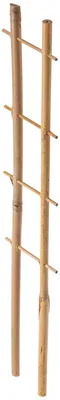 Produktbild von Pergola Bambusstütze - Rankleiter für Kletterpflanzen - Länge 37 cm - Set mit 10 Stück - Bambusstäbe für Garten und Kübelpflanzen - Natur