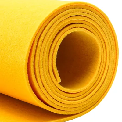 Productafbeelding van Viltrol - 2 mm dik - voor knutselen en naaien - geel, 30 cm x 250 cm