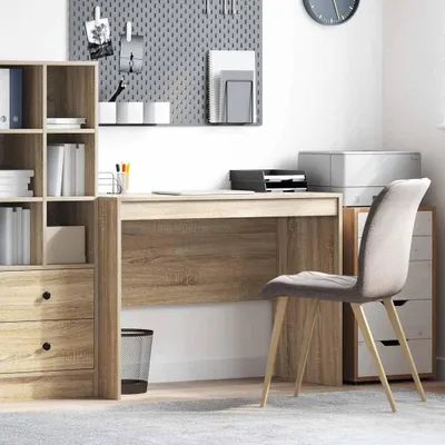 Immagine prodotto di Maison Exclusive - Scrivania in rovere Sonoma 100 x 50 x 76 cm