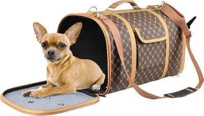 Immagine prodotto di Trasportino FLAMINGO Chloe 2 Brown 45 x 26 x 26 cm