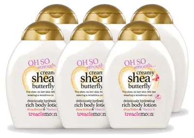Productafbeelding van 6 x Treaclemoon Bodylotion Crème Shea Butterfly - 500 ml - Voordeelverpakking - 6 stuks