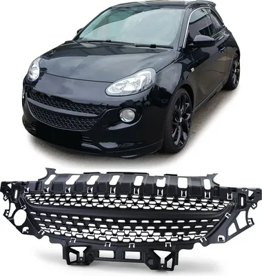 Zdjęcie produktu dla Sportowa osłona chłodnicy w kolorze czarnym do Opel Adam od 2012