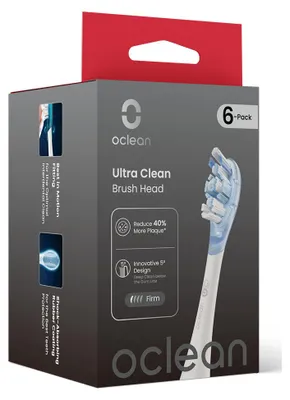 Produktbild von Oclean Bürstenkopf Ultra Clean 2er Pack, Weiß