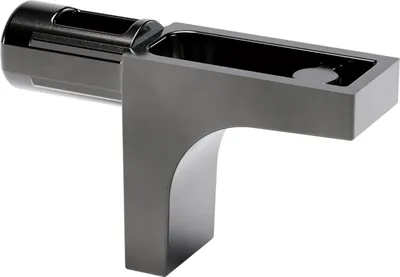 Image de ITALIANA FERRAMENTA Supports à emboîter K-LINE 1 tenon ø5 mm, nickelé noir