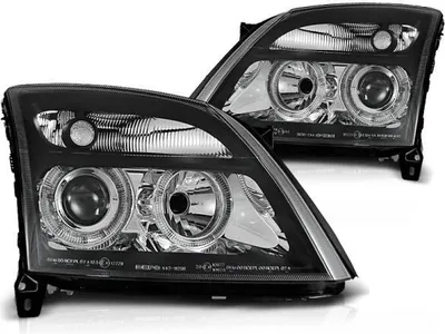 Produktbild von Scheinwerfer Angel Eyes passend für Opel Vectra C / Signum Bj. 02-05 Schwarz