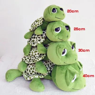 Immagine prodotto di 20 cm Tartaruga giocattolo morbido Carino Cartoon Grandi Occhi Bambola di peluche per bambini