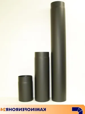 Productafbeelding van Wandrozet Kachelpijp - Schoorsteen rozet - Haard Afwerking - Randdikte 70 mm - Ø 150 mm - Zwart