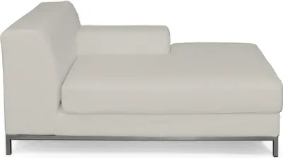 Produktbild von Dekoria Bezug für Kramfors Sofa Recamiere rechts, hellgrau , Bezug für Recamiere rechts Kramfors
