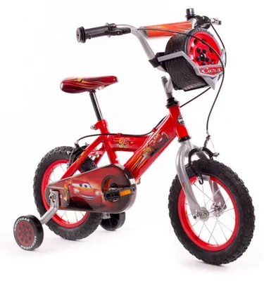 Immagine prodotto di Bicicletta per bambini 12 pollici Cars Disney per ragazzo Huffy rosso