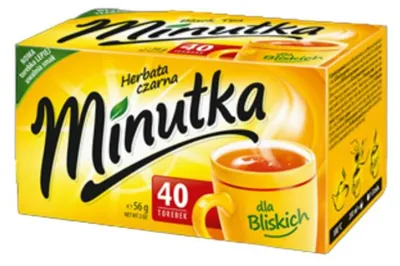 Productafbeelding van Herbata Minutka, zwarte thee, 40 theezakjes