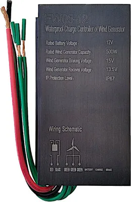 Zdjęcie produktu dla Regulator wiatrowy 12V 500W