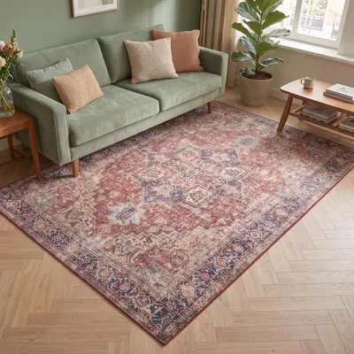 Zdjęcie produktu dla Volero - Dywan Vintage - Lugan Cerwony - 200x290 cm