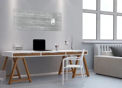 Produktbild von SIGEL GL248 Glas-Magnettafel / Magnetboard Artverum, 55x130 cm, Design Sichtbeton
