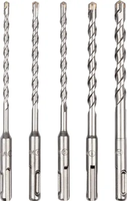 Produktbild von PARKSIDE PERFORMANCE® SDS Plus Bohrer-Set / Meißel (Bohrer PSBSP 5 A1)