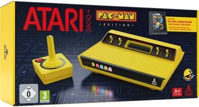Produktbild von Retro Gaming Konsole Atari 2600+ Pac-Man Edition, Kompatibel mit Atari 2600 & 7800