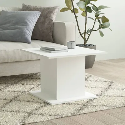 Produktbild von Couchtisch Weiß 55,5x55,5x40 cm Holzwerkstoff , Couchtische Design 2024