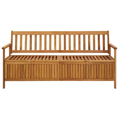 Zdjęcie produktu dla vidaXL Ławka ogrodowa ze schowkiem 170 cm z litego drewna akacjowego