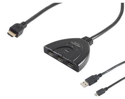 Obrázok produktu pre Prepínač HDMI 3x IN - 1x OUT, 4K2K