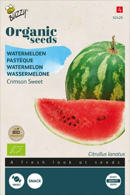Produktbild von Wassermelone Crimson Sweet | Wassermelonensamen von Buzzy Seeds