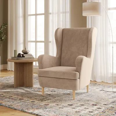 Produktbild von Masseno Polstersessel VOGERA, Nowoczesny Loungesessel ergonomisch,  Beige