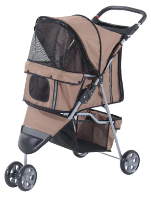 Produktbild von PawHut Hundewagen Hundebuggy Katzenwagen Tierbuggy Pet Stroller Hunde 4 Farben