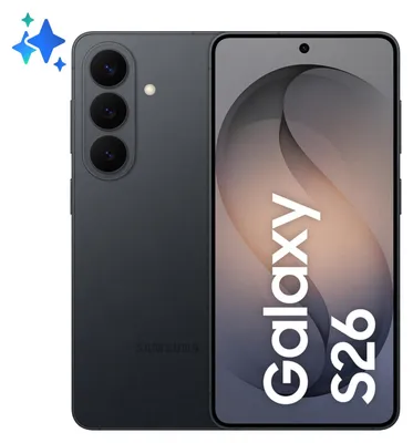 Immagine prodotto di Samsung Galaxy S26 Smartphone AI, 512GB, Processore avanzato, Assistente Foto, Creative Studio, Camera 50 MP, 4300 mAh, Black
