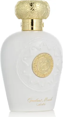 Obrázok produktu pre Lattafa Opulent Musk, Unisex, 100 ml, Tekutý parfém, White Musk, Saffron and Lemon, White Flowers and Jasmine, White Musk, Cedar, Amber, Resin and Fir Resin