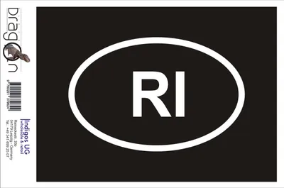Produktbild von Aufkleber / Autoaufkleber - JDM / Die cut / Auto / OEM - Indonesien RI - 160x110 mm silber - Heckscheibe / Heckscheibenaufkleber