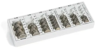 Produktbild von Kasse Minicoin CH 70 (Schweiz) lichtgrau