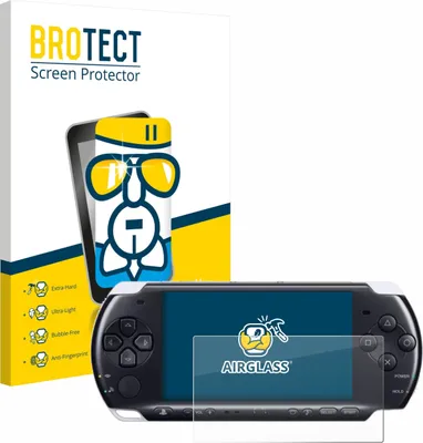 Produktbild von BROTECT Schutzglas für Sony PSP 3000 Schutzfolie Panzer Folie Glas Display Schutz klar