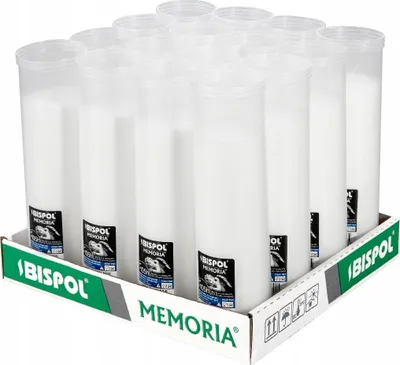 Zdjęcie produktu dla Wkłady do zniczy parafinowe BISPOL P450 105H 16szt.