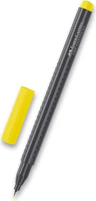 Zdjęcie produktu dla FABER-CASTELL Finepen Grip 0.4 chromgelb hell 10Stk.