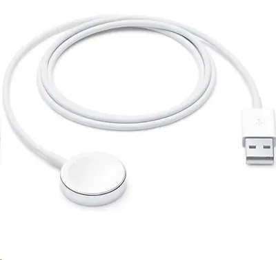 Obrázok produktu pre Magnetický nabíjací kábel Apple pre Apple Watch (1 m), biely MW6A3ZE/A
