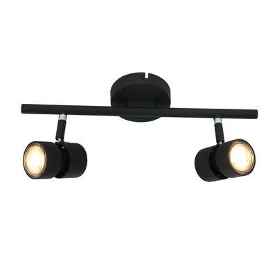 Obrázek produktu pro Bodové světlo - černá - Natasja LED - plast kov - designová lampa - GU10 - 7902ZW - Steinhauer