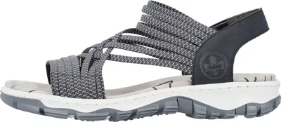 Produktbild von Rieker Komfort Sandalen Ribbonstretch/Namur Damen 362D3638383838 Blau 38 EU