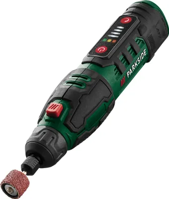 Produktbild von PARKSIDE® 4 V Akku-Feinbohrschleifer »PFBSA 4 B1«, mit rutschhemmender Softgrip-Ausstattung