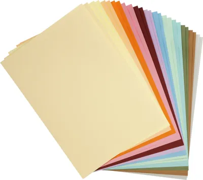 Produktbild von Clairefontaine Maya Bastelkarton A4 185g 2x14 Bogen sortiert 975299C