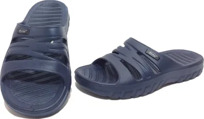 Produktbild von fashy Badepantolette einfarbig blau 46
