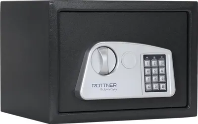 Obrázok produktu pre Rottner Jupiter 3 EL nábytkový elektronický sejf antracit | 	Elektronický zámok | 35 x 25 x 28 cm