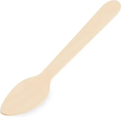 Immagine prodotto di Cucchiaio di legno 11 cm 100 pezzi.