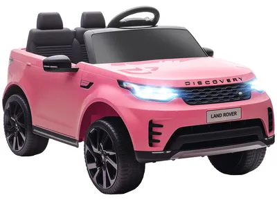 Immagine prodotto di Macchina Elettrica per Bambini Licenza Ufficiale Land Rover Discovery 12V con Telecomando Rosa
