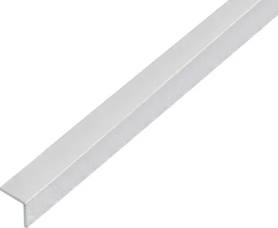 Obrázek produktu pro Albertsův úhlový profil | samolepicí | hliník, stříbrná barva | 1000 x 20 x 20 mm
