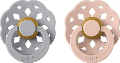 Obrázek produktu pro BIBS Boheme dudlíky z přírodního kaučuku 2 ks velikost 1, Cloud/Blush