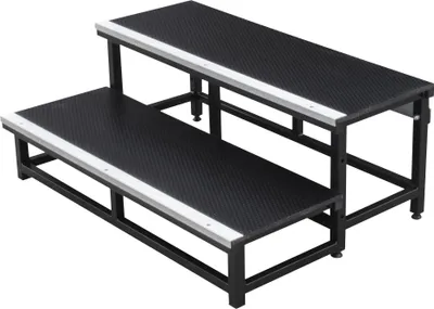 Produktbild von Showgear Mammoth Stairs Stage/Dex 40 cm - 2 Stufen