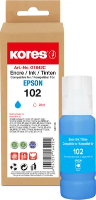 Zdjęcie produktu dla Kores  G1644BK  Kores Tintenflasche G1644BK ersetzt EPSON 106, schwarz