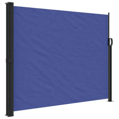 Obrázok produktu pre vidaXL Bočná výsuvná markíza modrá 160x600 cm