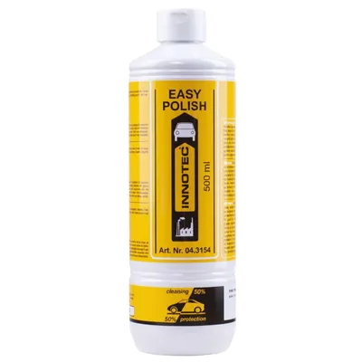 Immagine prodotto di INNOTEC Easy Polish 500 ml – Detergente per vernici e lucidante protettivo di alta qualità tutto in uno – rimuove sporco, graffi lievi, macchie d'acqua e impurità