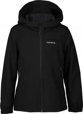 Produktbild von Icepeak Kobryn Softshelljacke Schwarz 7-8 Years Mädchen Schwarz 7-8 Years