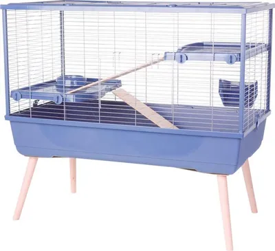Obrázok produktu pre Klietka pre králiky a hlodavce Zolux NeoLife, 99 x 54 x 92 cm, 2 poschodia, modrá