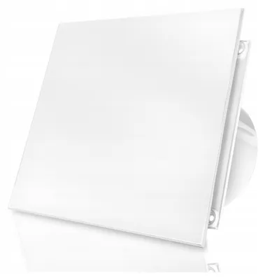Produktbild von Dospel | Badlüfter - Wandlüfter - Ventilator Ø 100 mm - Weiß - Hygrostat + Timer - Energiesparend und Leise